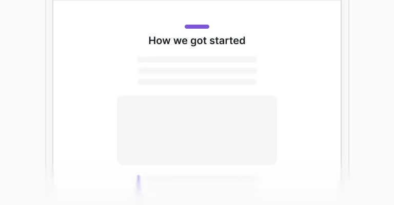 Content & rich text sections